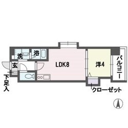 アミューゼ博多の物件間取画像